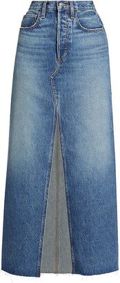 Sadie Denim Maxi Skirt