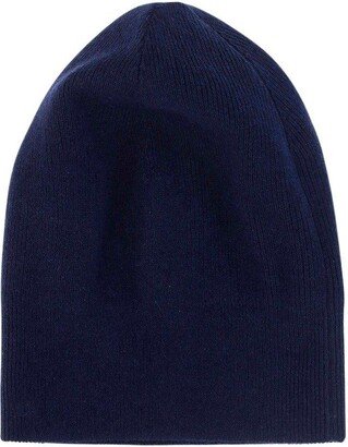 Ribbed-detail Beanie