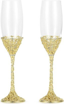 Olivia Riegel Isadora Two-Piece Champagne Flute Set