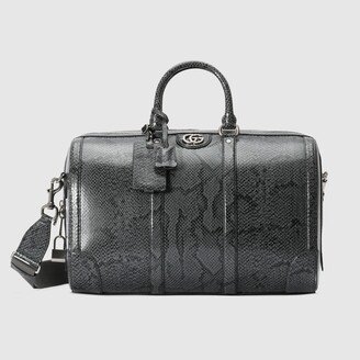 Python duffle bag with Double G