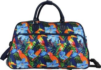 Wildlife Edit 21-Inch Carry-On Rolling Duffel Bag