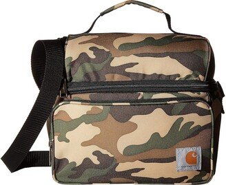 Insulated 12 Can Two Compartment Lunch Cooler (Camo) Handbags