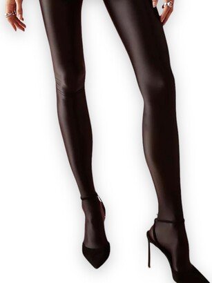 High Heel Jungle by Kathryn Eisman Satin Finish Tights