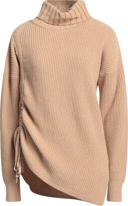 ALPHA STUDIO Turtleneck Beige-AA