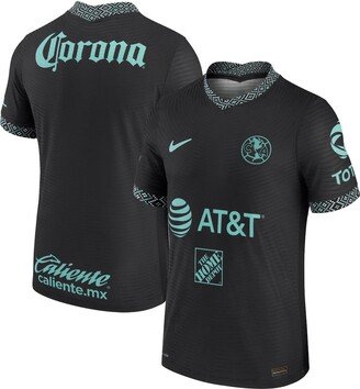 Men's Black Club America 2021/22 Third Authentic Jersey