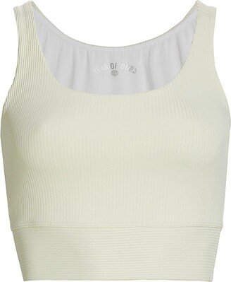 Ribbed Gym Racerback Bra