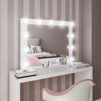 Boahaus Sivas Vanity Desk Lighted Mirror