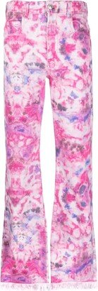 MARANT ÉTOILE Tie-Dye Pattern Trousers