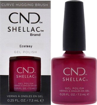 Shellac Nail Color - Ecstasy by for Women - 0.25 oz Nail Polish