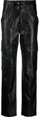 MARANT ÉTOILE Vayonili faux-leather trousers