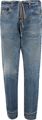 Distressed Denim 34 Lounge Jeans