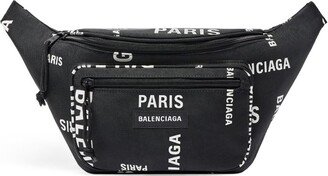 Logo Print Belt Bag-AG