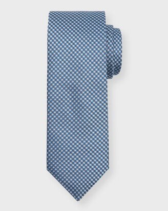Men's Micro-Weave Print Tie-AA