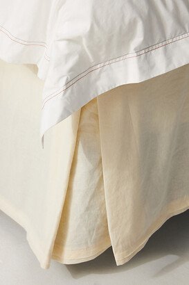 Relaxed Cotton-Linen Bed Skirt