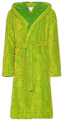 Bathrobe Intreccio in Green