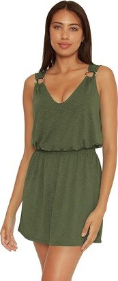 Breezy Basics Ring Dress Cover-Up (Cactus) Women's Swimwear