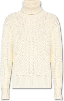 Turtleneck Long-Sleeved Knitted Jumper