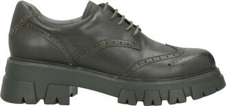 Lace-up Shoes Military Green