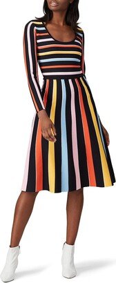 Great Jones Rent the Runway Pre-Loved Multi Striped Knit Skirt
