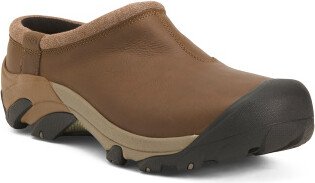 Leather Targhee Clogs for Men