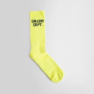 Man Yellow Socks