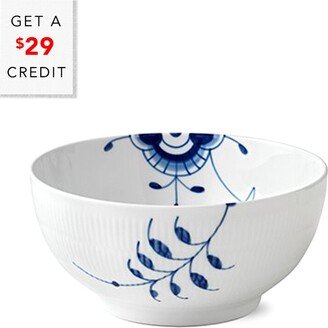 Blue Fluted Mega Bowl With $29 Credit