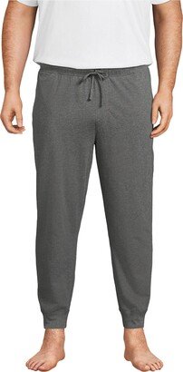 Men's Big and Tall Knit Jersey Sleep Pajama Jogger