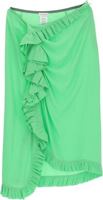 Ruched Midi Skirt