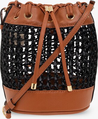 ‘Willow Mini’ Bucket Bag - Brown