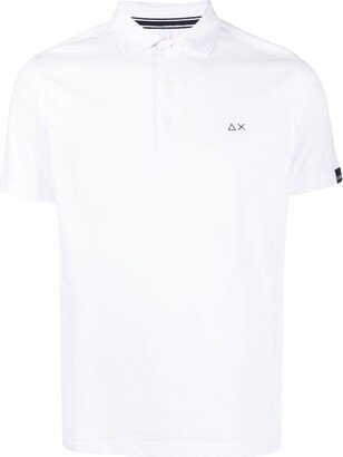 Embroidered-Logo Cotton Polo Shirt