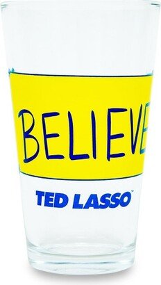 Silver Buffalo Ted Lasso Believe Pint Glass | Holds 16 Ounces