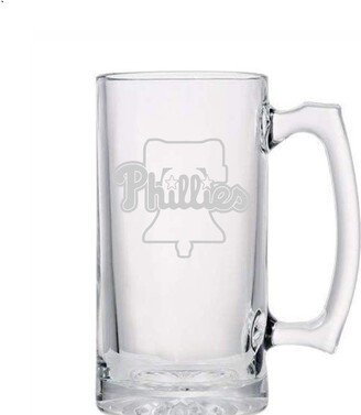 Philadelphia Phillies Engraved Beer Mug, Gift, 16 Or 26Oz Gift For Fan With Name