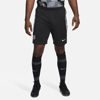 Chelsea FC Strike Third Men's Dri-FIT Soccer Knit Shorts in Black