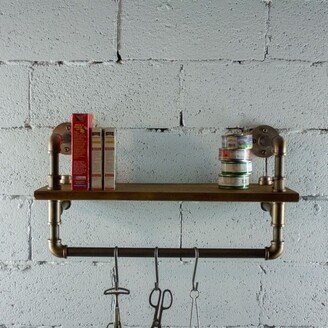 Furniture Pipeline Ann Harbor Farmhouse Industrial 27 & 33 Wide Shelf Rack