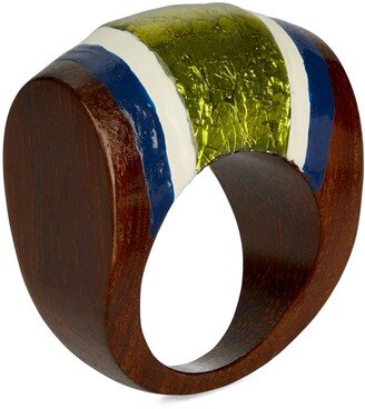 Stripe Wood Ring