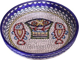 Tabgha Mircale Of Loaves & Fishes Serving Bowl 11 Inches/28cm