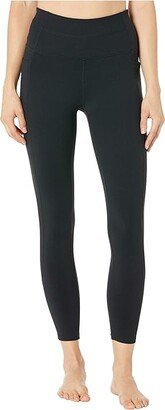 GO WALK High Waisted 7/8 Leggings (Black) Women's Casual Pants