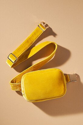 By Anthropologie Velvet Belt Bag-AA