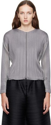 Gray Flick Cardigan