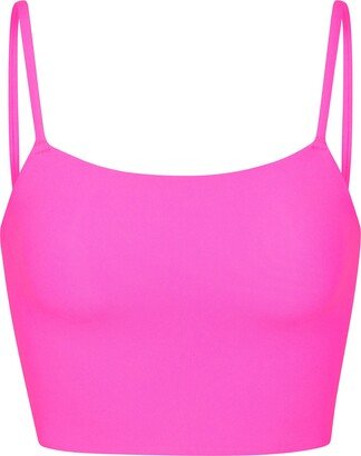 Fits Everybody Strappy Back Cami | Neon Pink