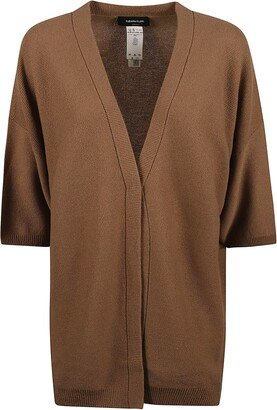 V-neck Buttoned Cardigan-AS