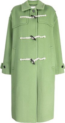 STUDIO TOMBOY Wool-Blend Long-Length Duffle Coat-AA