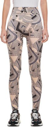 Motif-Printed Leggings