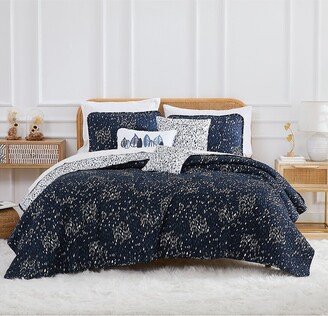 Botanical Leaves Quilt Bedding Set-AB