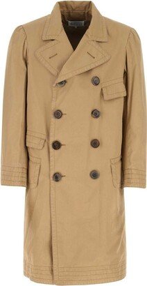 Double-Breasted Trench Coat-BB