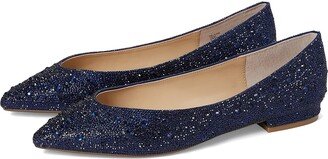 Jude (Navy) Women's Dress Flat Shoes