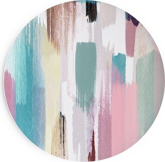 Salad Plates: Color Memories - Multi Pastel Salad Plate, Multicolor