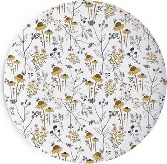 Salad Plates: Bee Nice To Me Salad Plate, Yellow