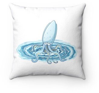 Giant Squid Pillow - Throw Custom Cover Gift Idea Room Decor