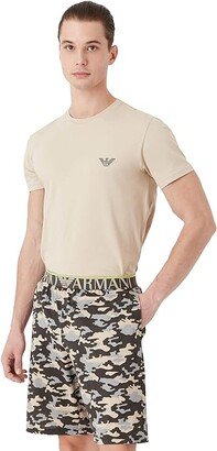 All Over Camo PJ Set (Earth Camou) Men's Pajama Sets